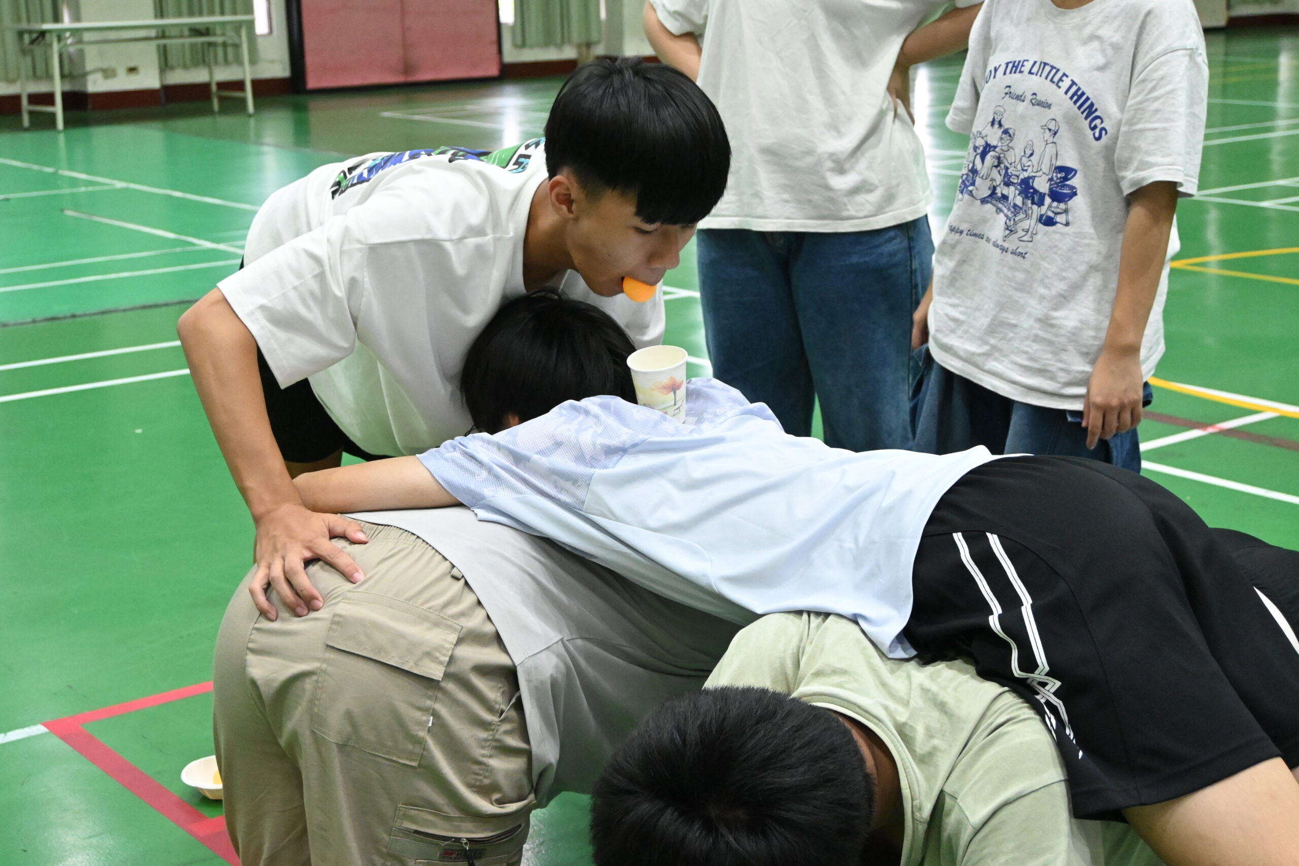 「飛哥傳書」大作戰  默契與體力的考驗
